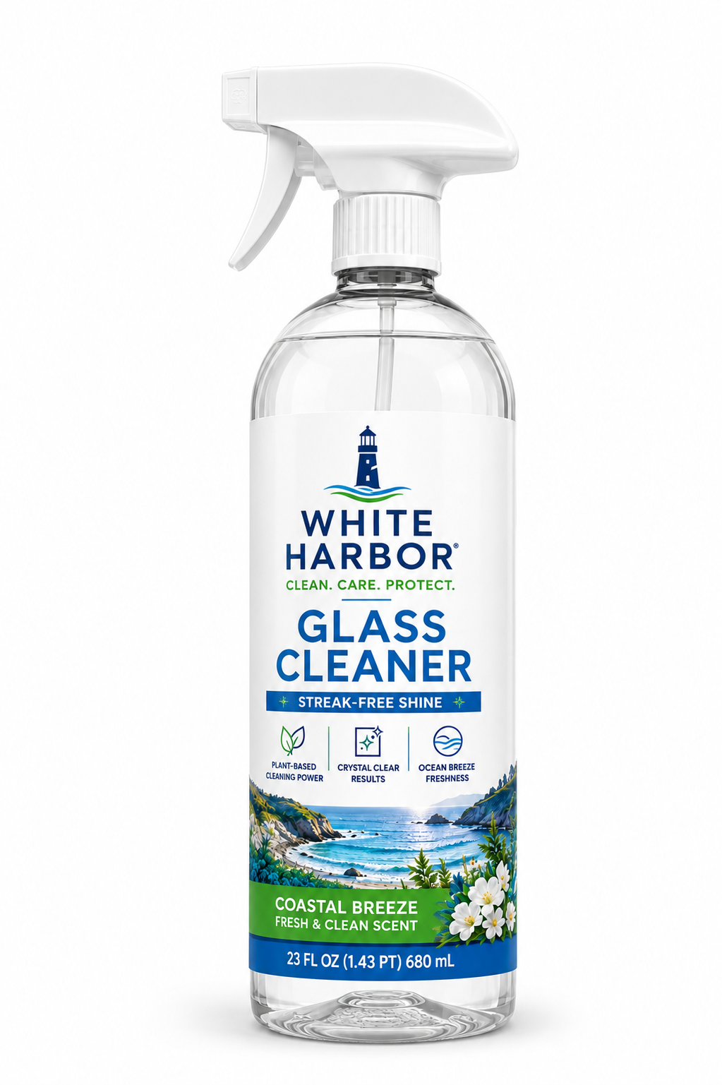 White Harbor Glass Cleaner Coastal Breeze